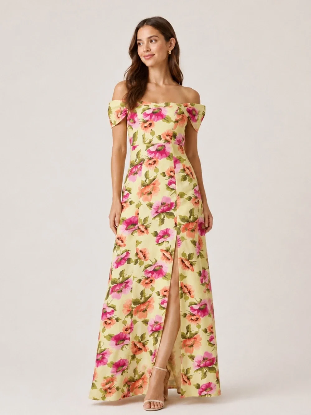 Abercrombie & Fitch - Camille Off-The-Shoulder Maxi Dress
